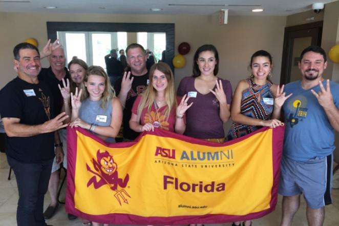 2017 ASU Florida alumni chapter Send-Off