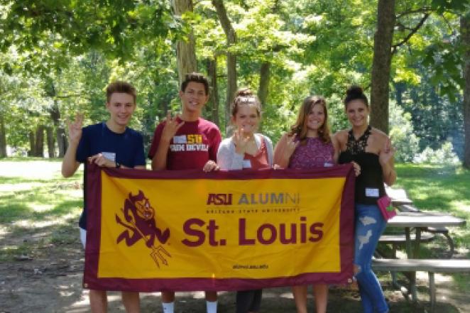 ASU alumni St. Louis chapter 2017 Sun Devil Send-Off