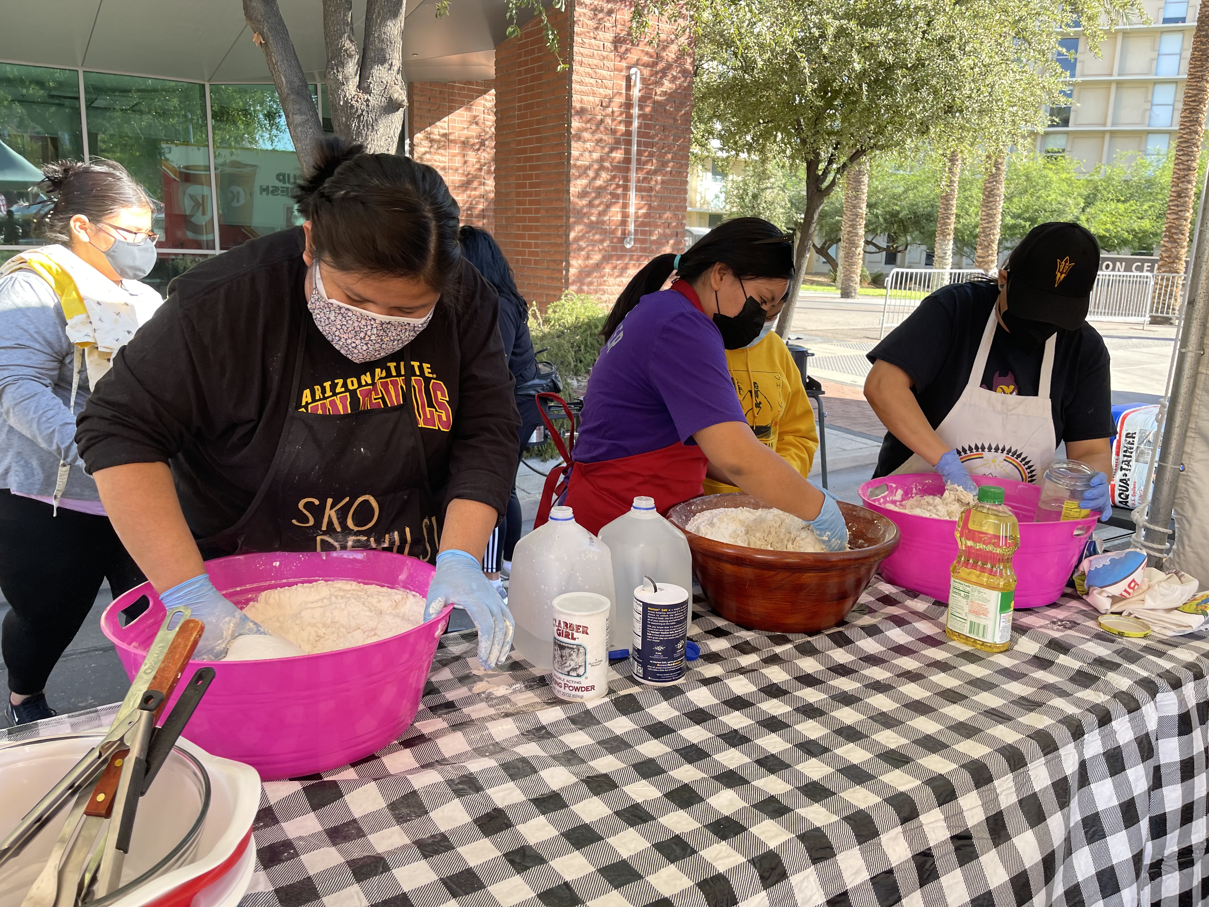 Thank you to our frybread dough makers for their work in making our Annual Frybread Sale a delicious success.