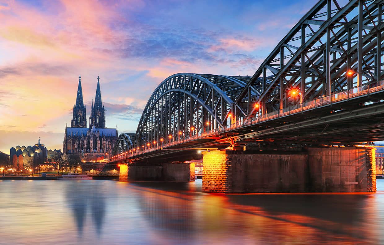 Bridge in Cologne, Germany
