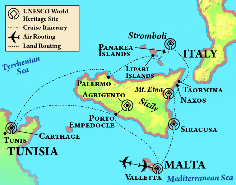 Malta 2023 Map 