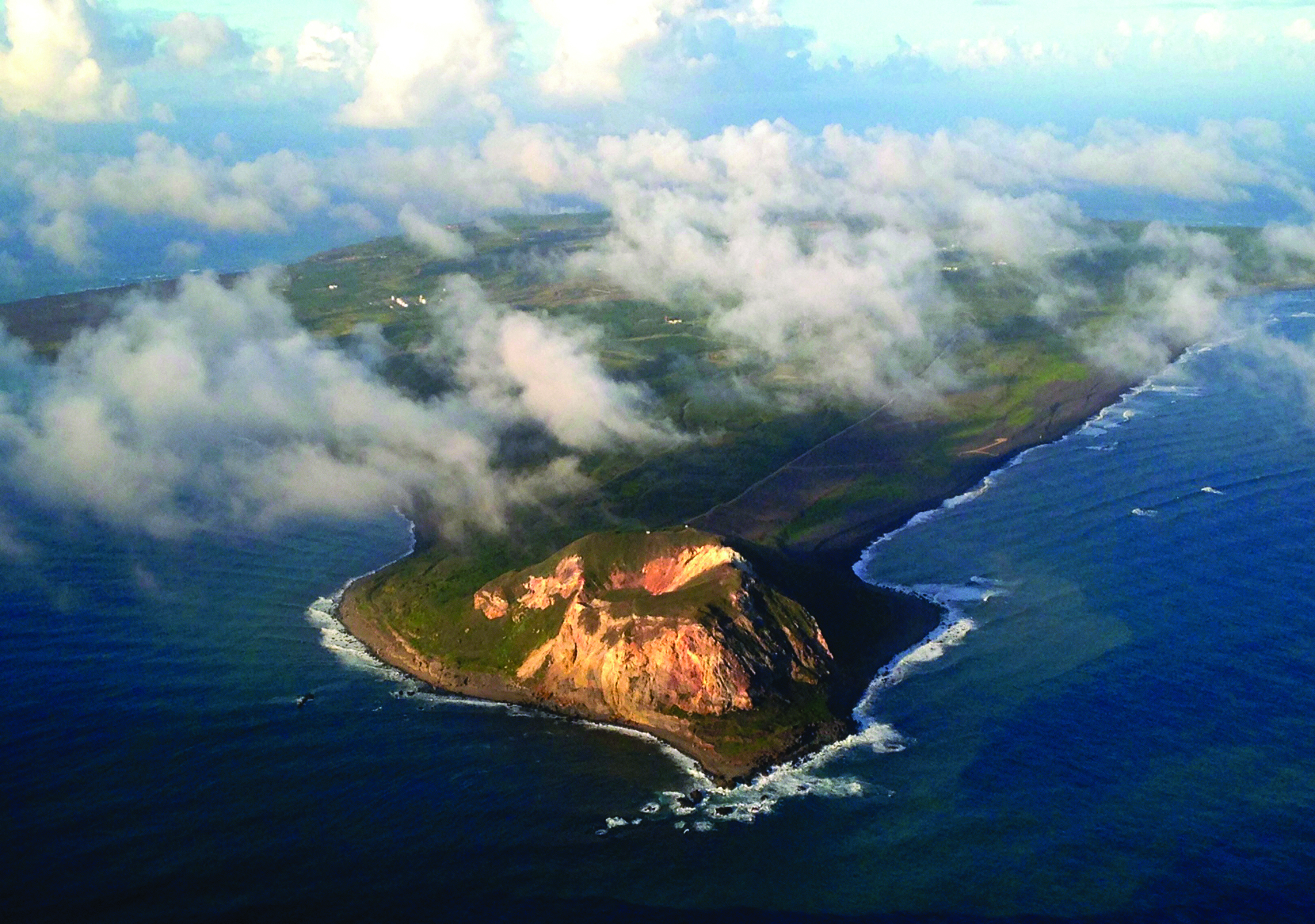 Iwo Jima from the Air