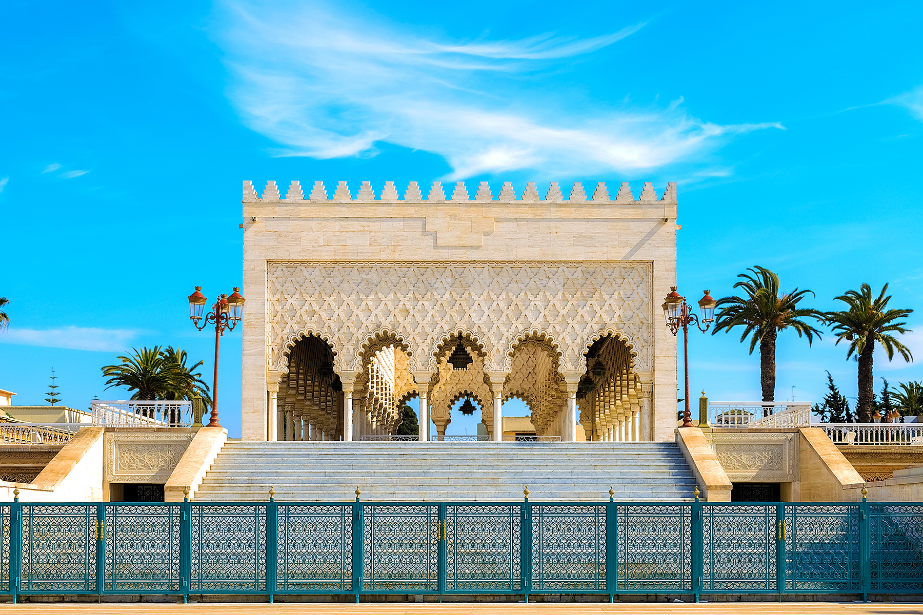 Mausoleum of Mohammad V in Rabat