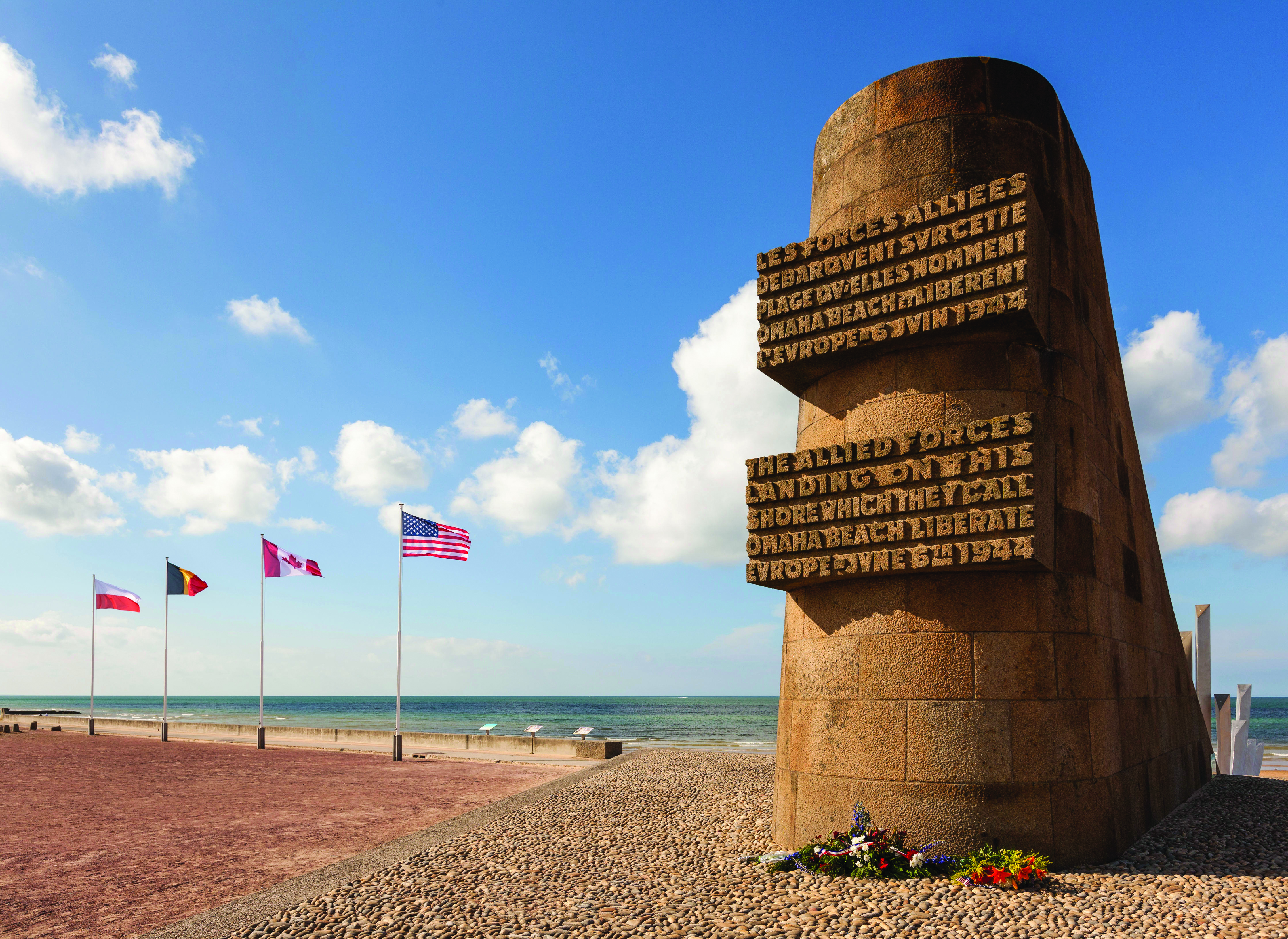 Omaha Beach Monument