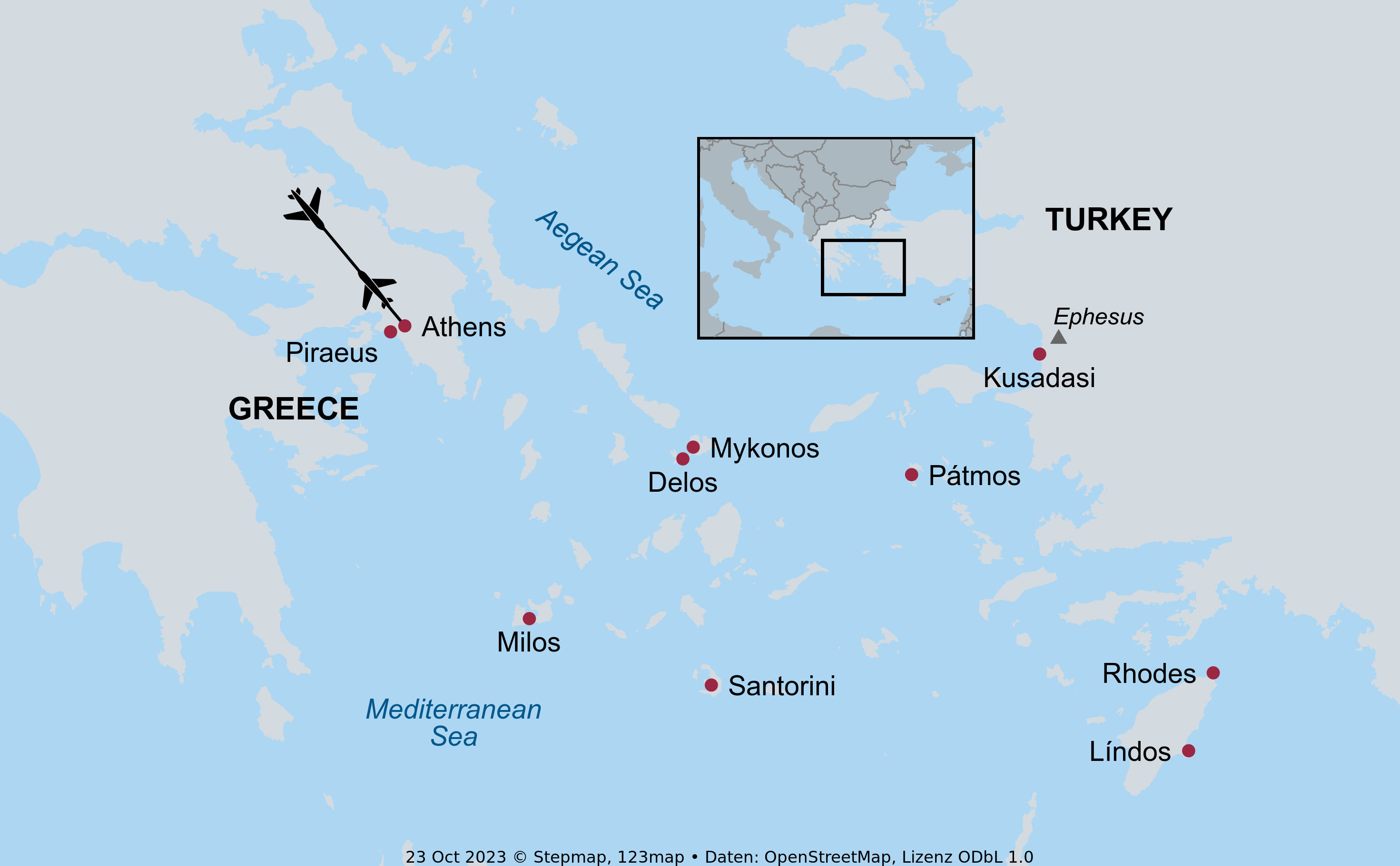 Greek Islands Tour 2025 Image