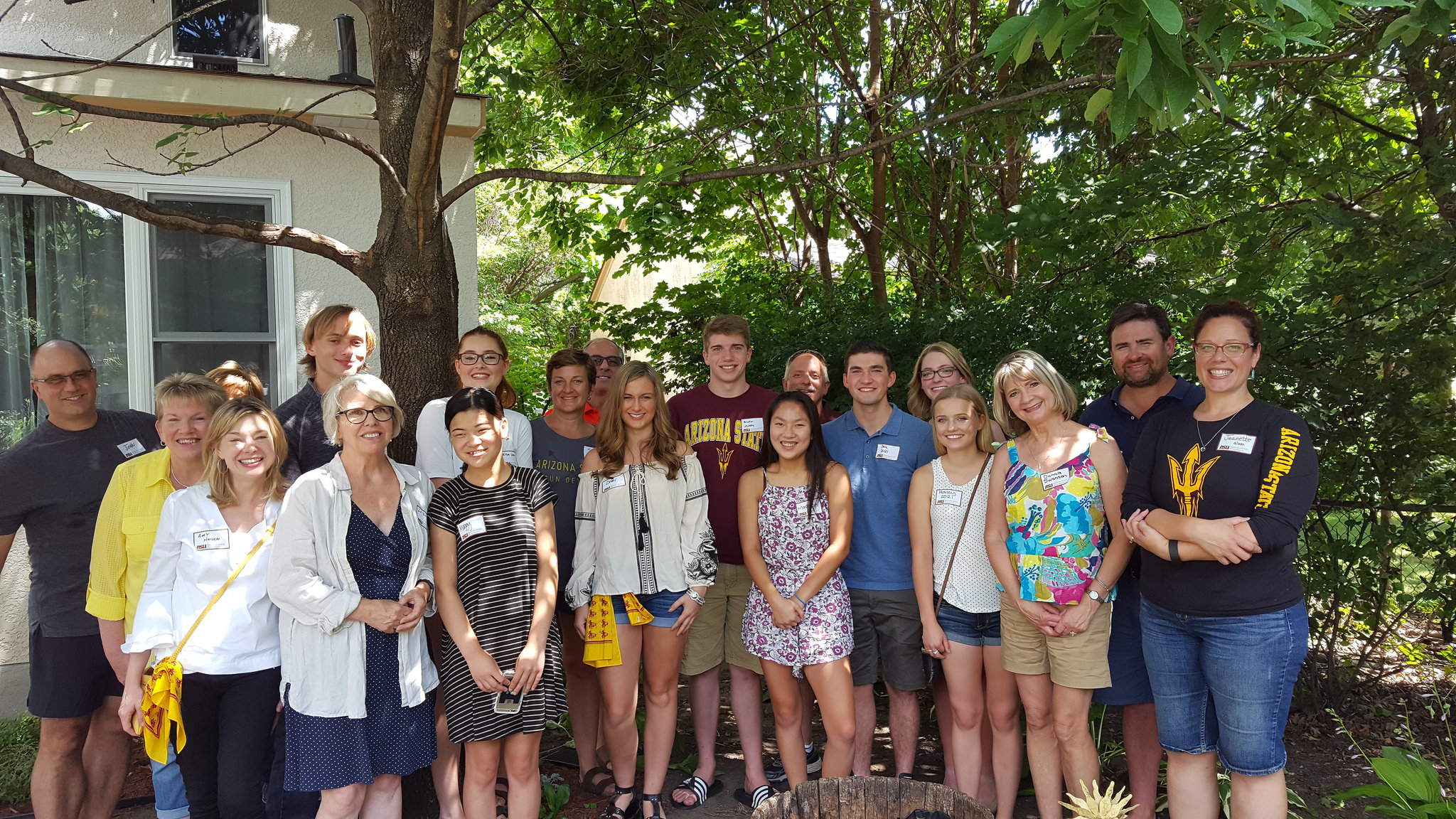 ASU alumni, students and families at Sun Devil Send Off