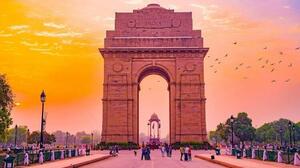 golden temple with India Gate Delhi