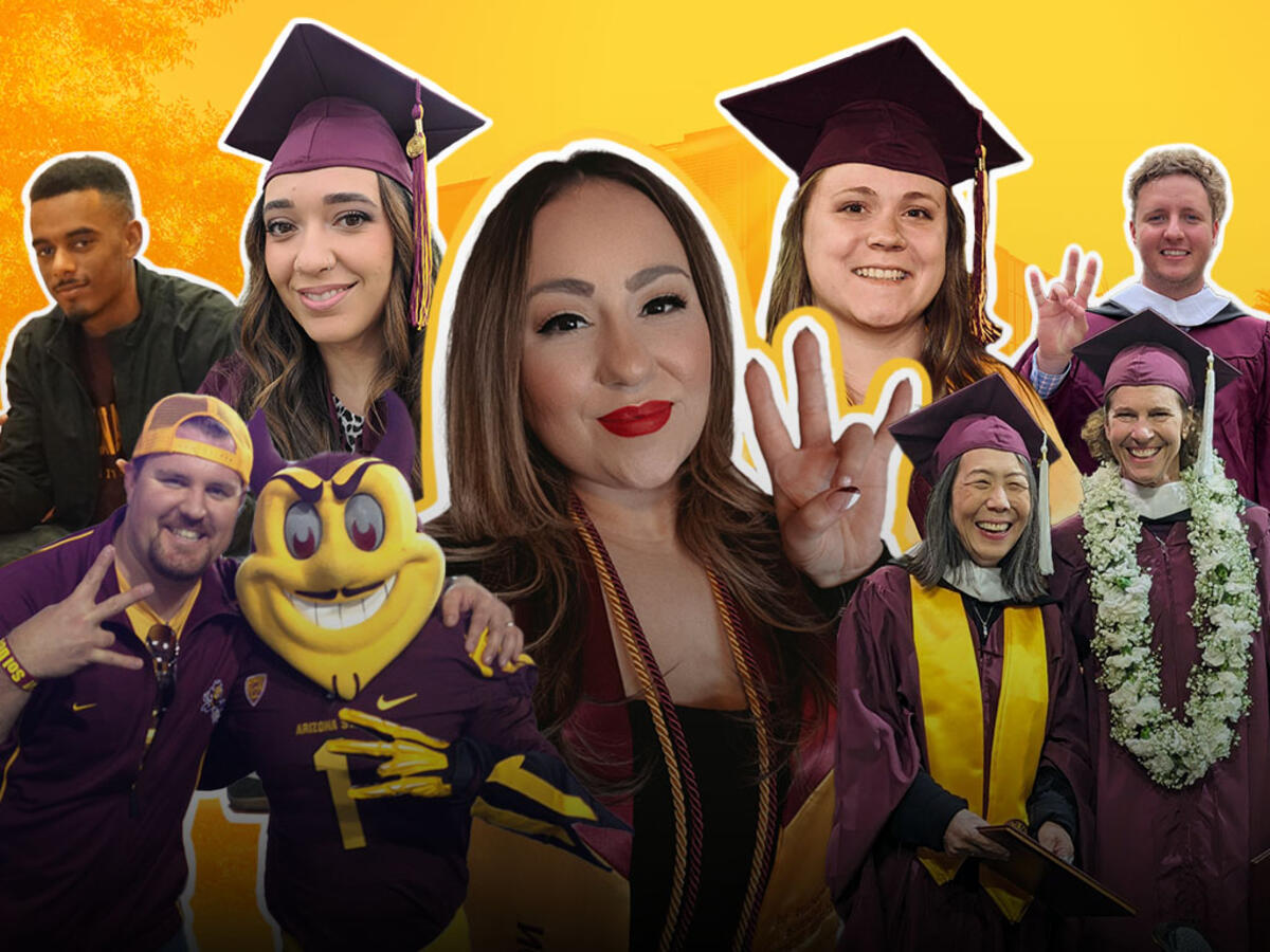 ASU alumni collage