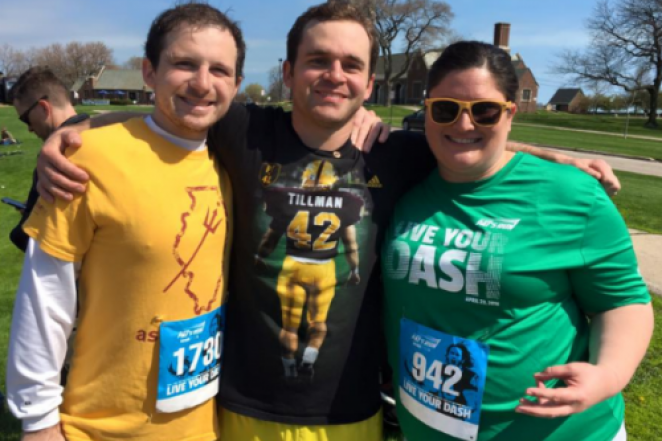 Chicago chapter out supporting Pat's Shadow Run!