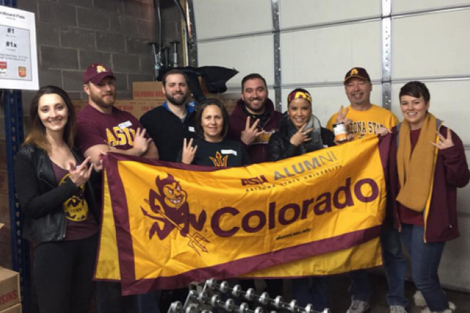 Colorado ASU Cares event 