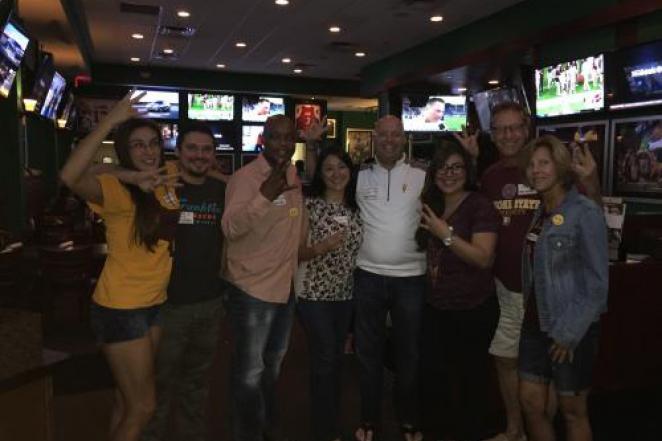ASU alumni Florida chapter - ASU vs Texas A&M Game Watching