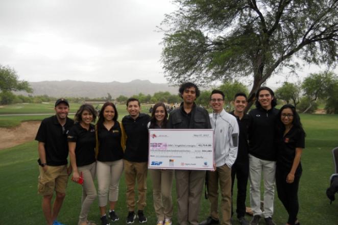 Our HBA group at the 2017 Sparky golf classic event!