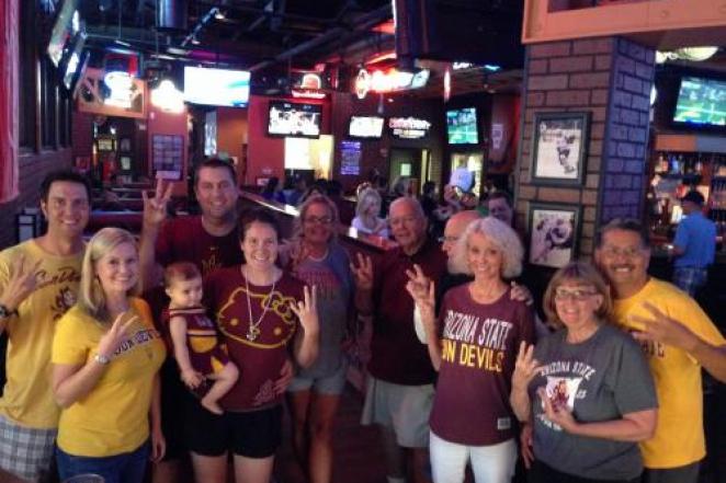 ASU game watching event vs. Texas A&M