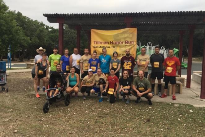 San Antonio Tillman Honor Run 