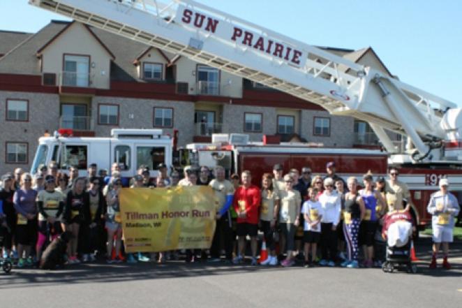 ASU alumni Wisconsin chapter 2017 Tillman Honor Run