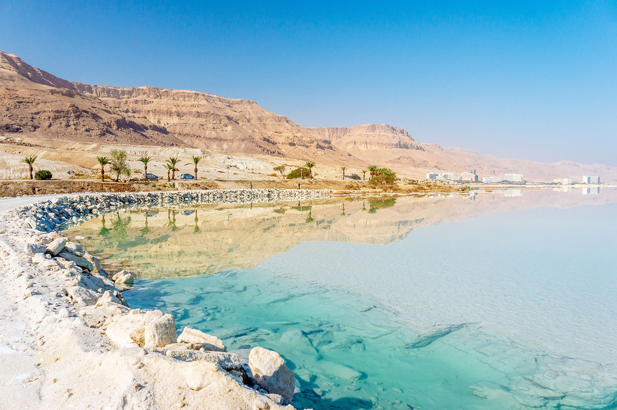 The Dead Sea in Ein Bokek