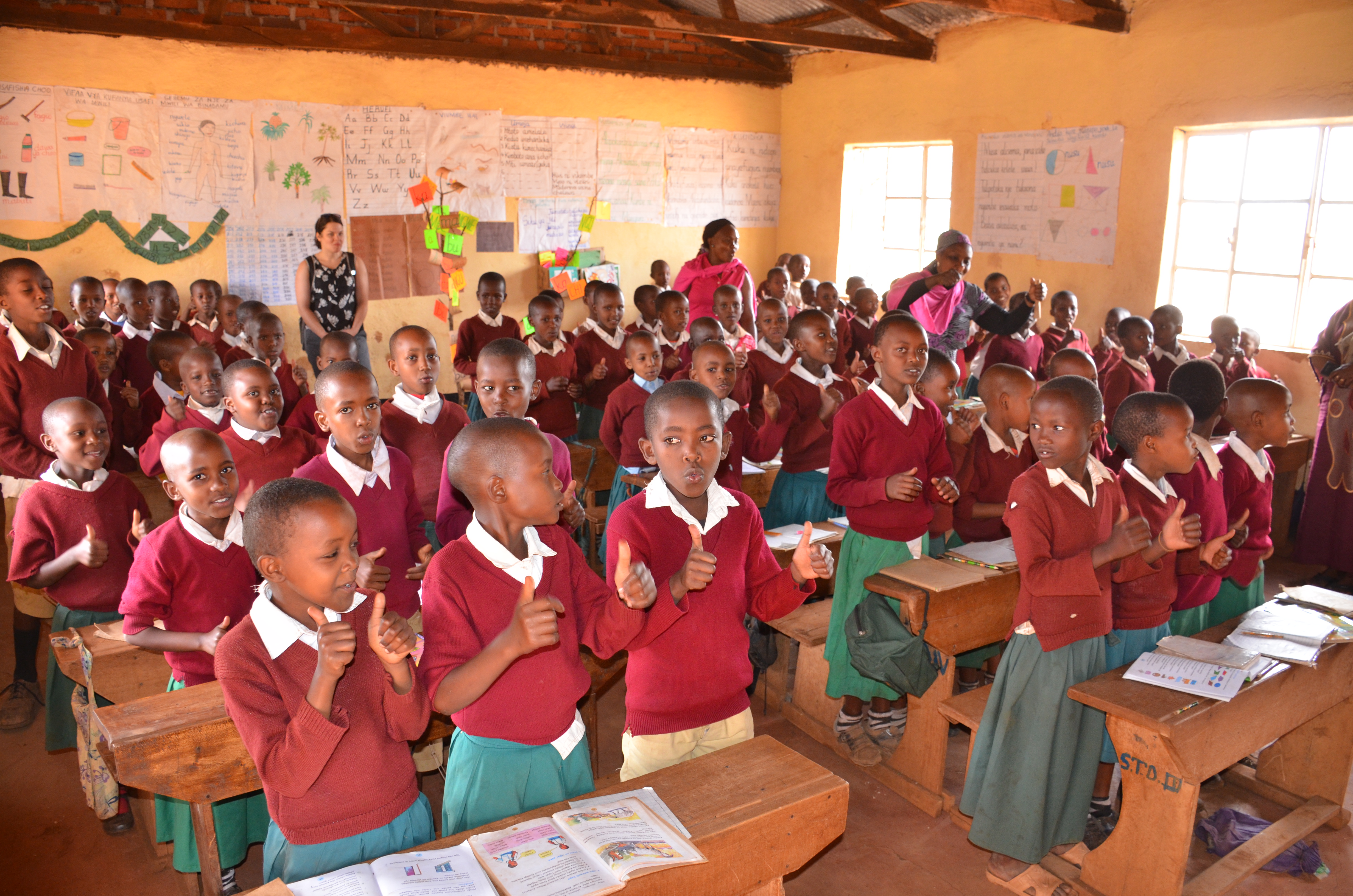 Children in Kibaoni School