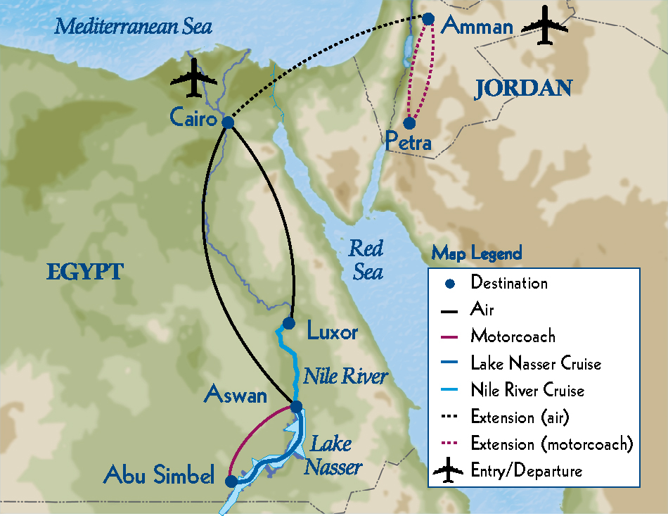 Map of Egypt