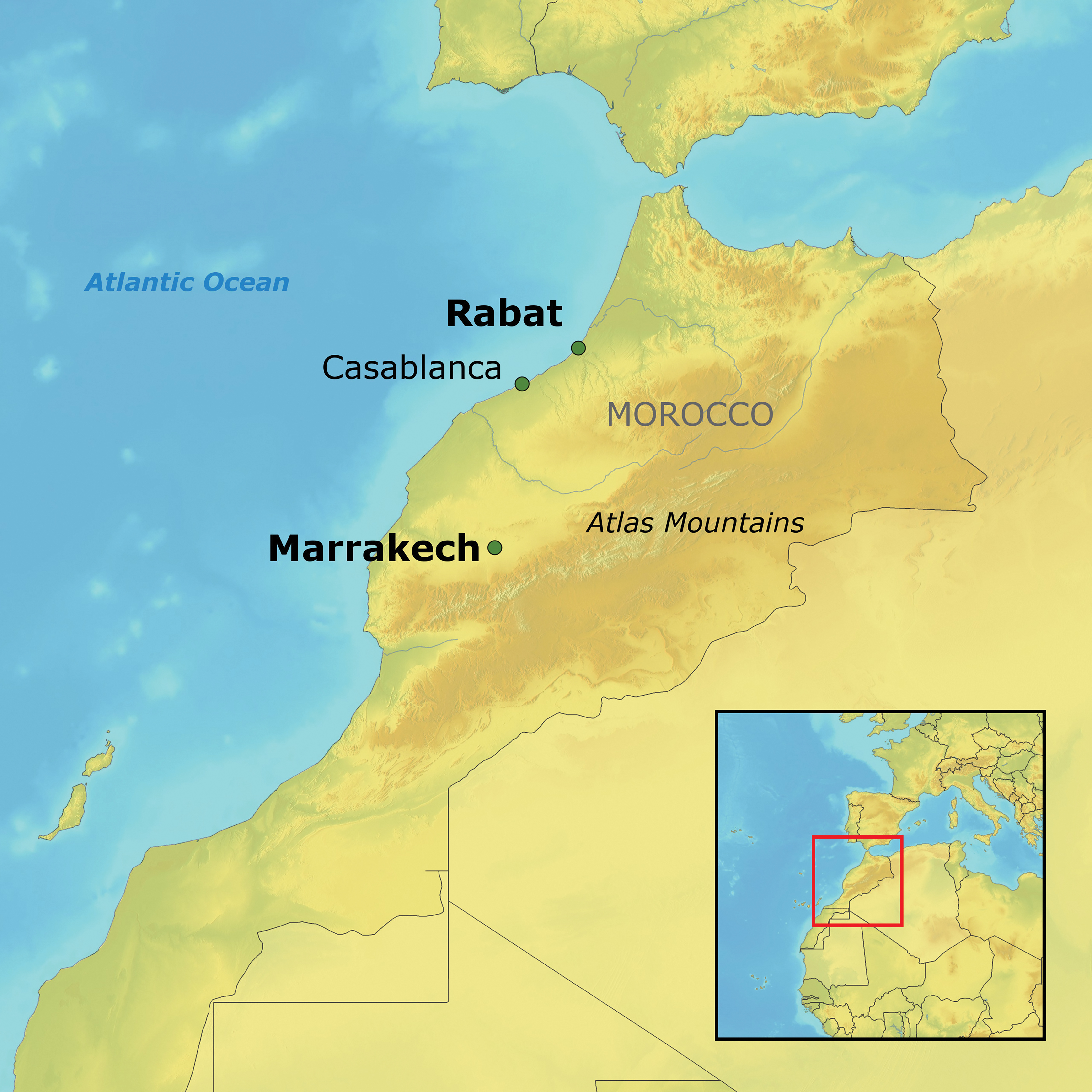 Map of the Trip
