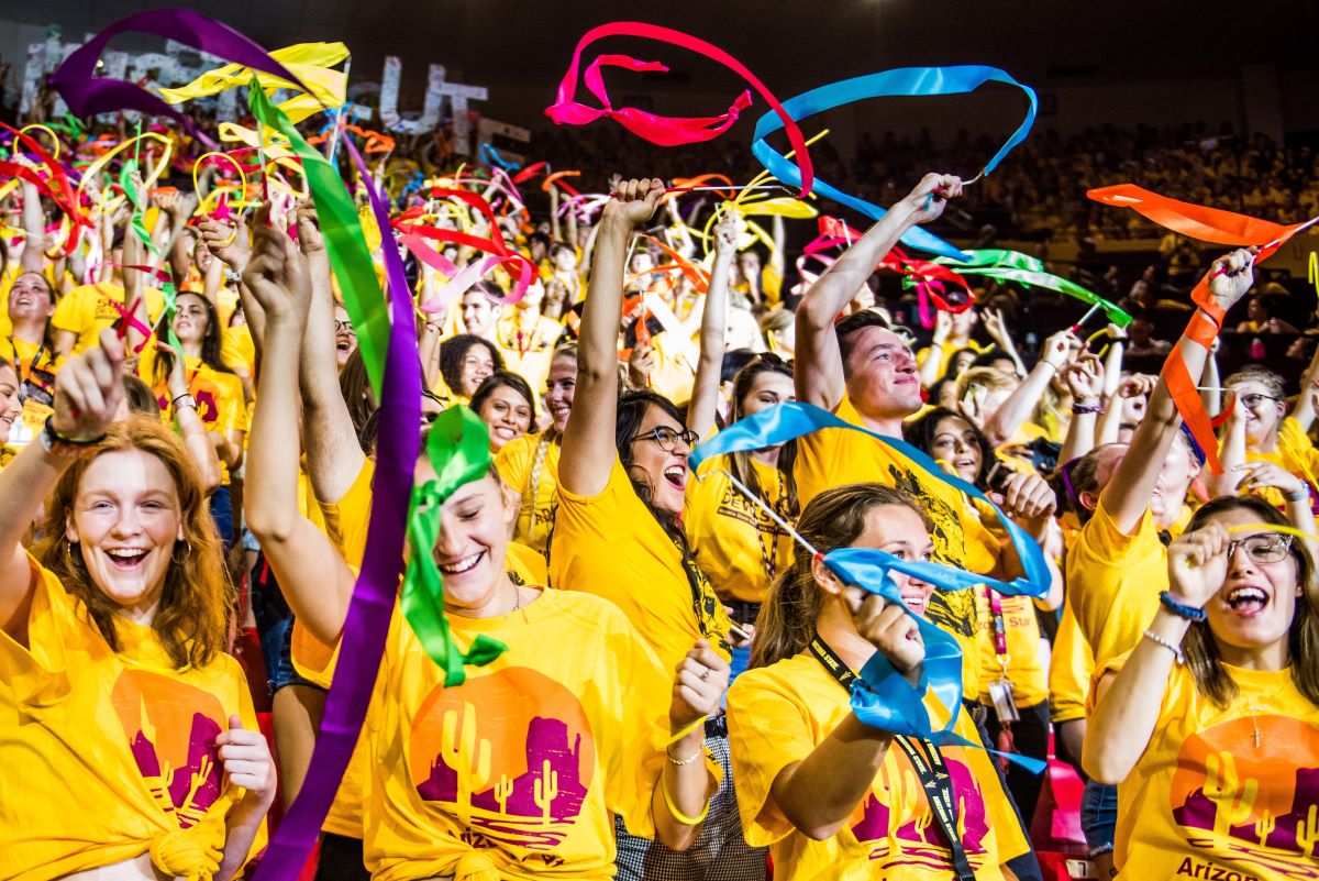 ASU Welcome Week Students.