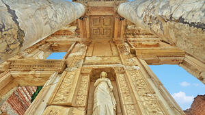 Turkey Kusadasi Ephesus Celsus Library