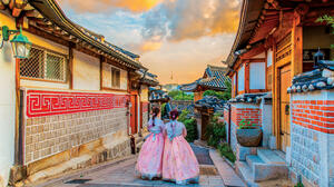 Bukchon Village Hanok Houses