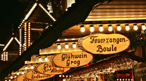 Market stall signs